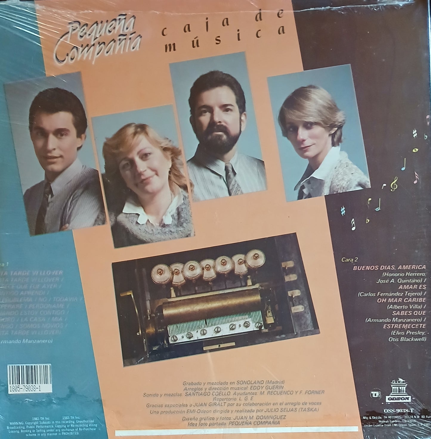 PEQUENA COMPANIA - CAJA DE MUSICA | VINILO