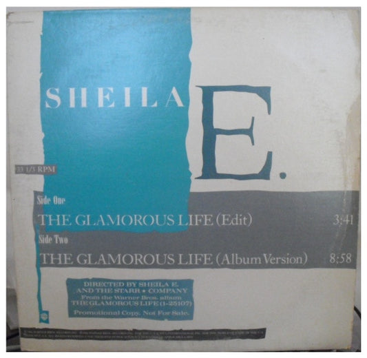 SHEILA E - THE GLAMOROUS LIFE | 12" MAXI SINGLE VINILO USADO