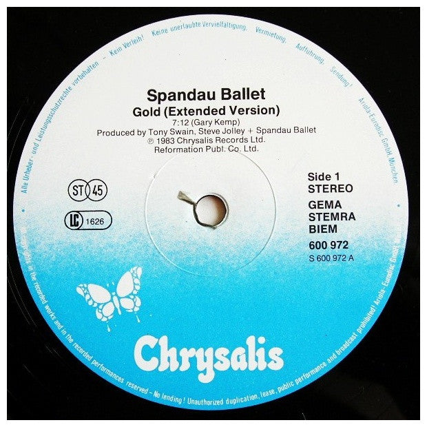 SPANDAU BALLET - GOLD | 12" MAXI SINGLE VINILO USADO
