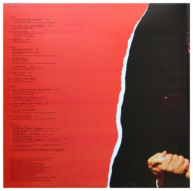 PALOMA SAN BASILIO y PLACIDO DOMINGO - POR FIN JUNTOS (2LP) | VINILO USADO