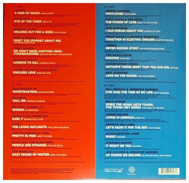 THE 80 S MOVIES THE COLLECTION - VARIOUS ARTIST (2LP) | VINILO