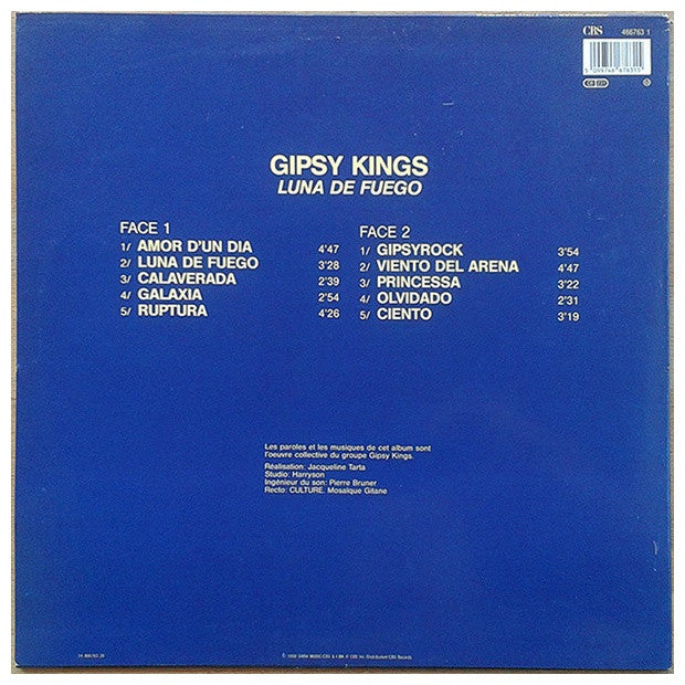 GIPSY KINGS - LUNA DE FUEGO | VINILO USADO