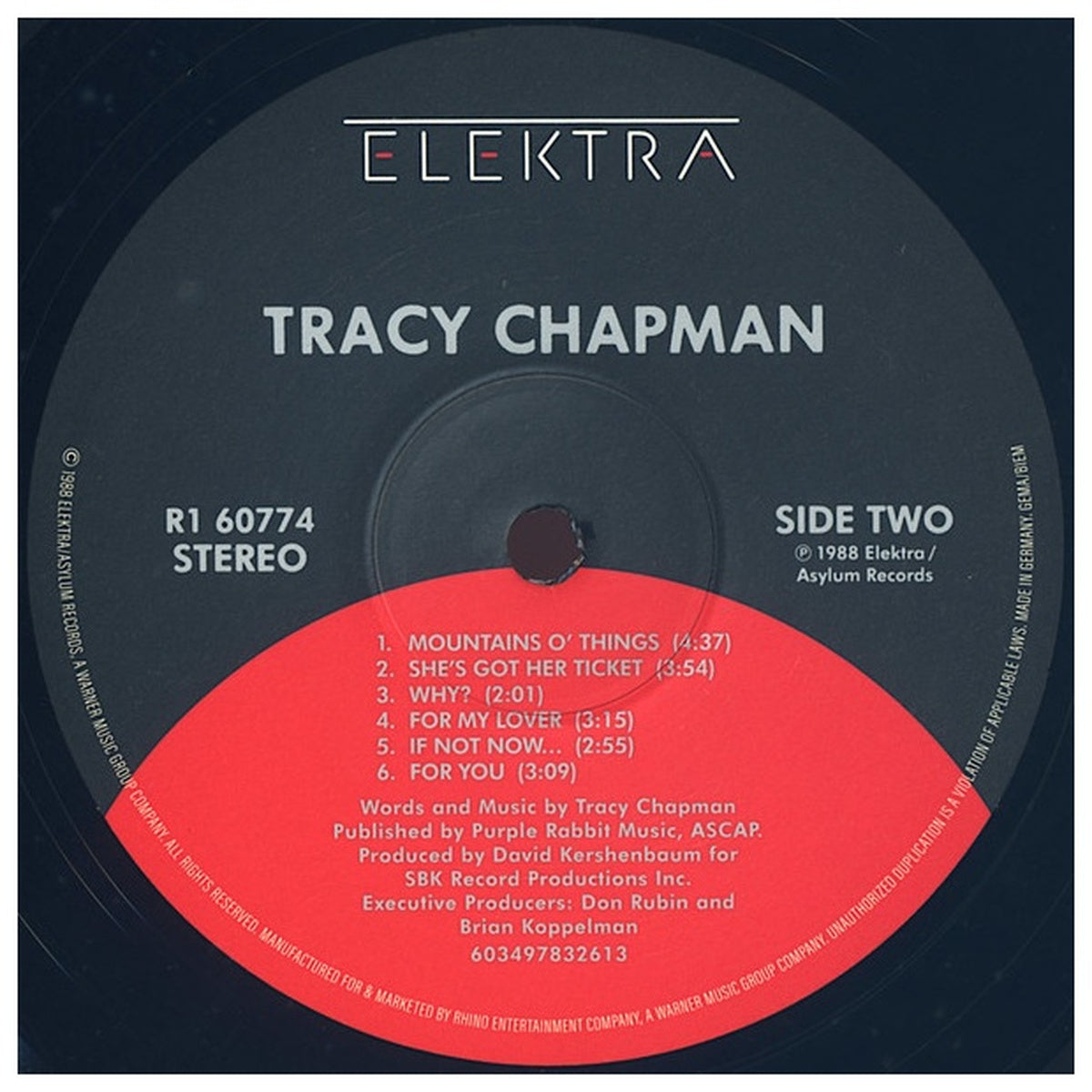 TRACY CHAPMAN - TRACY CHAPMAN (ANNIVERSARY EDITION) | VINILO