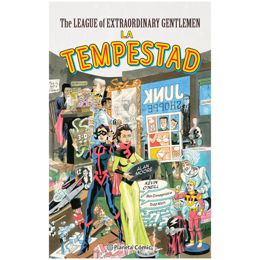 THE LEAGUE OF EXTRAORDINARY GENTLEMEN: LA TEMPESTAD (TAPA DURA) - ALAN MOORE | LIBRO