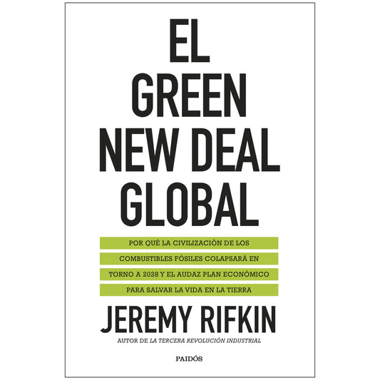 EL GREEN NEW DEAL GLOBAL (TAPA RÚSTICA) - JEREMY RIFKIN | LIBRO
