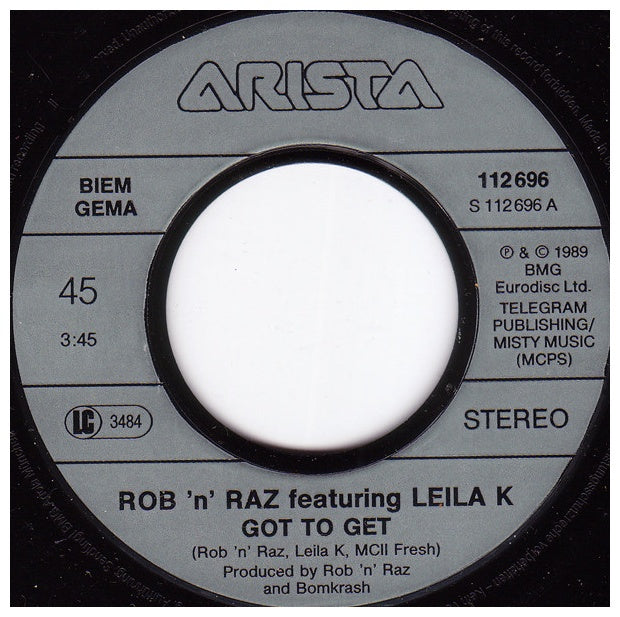 LEILA K - GOT TO GET (HITMAN S HOME MIX) | 7" SINGLE USADO