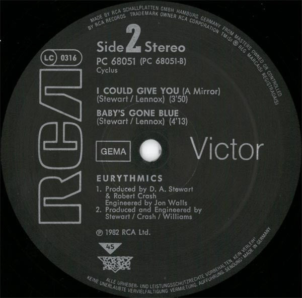 EURYTHMICS - SWEET DREAMS (ARE MADE OF THIS) | 12'' MAXI SINGLE USADO