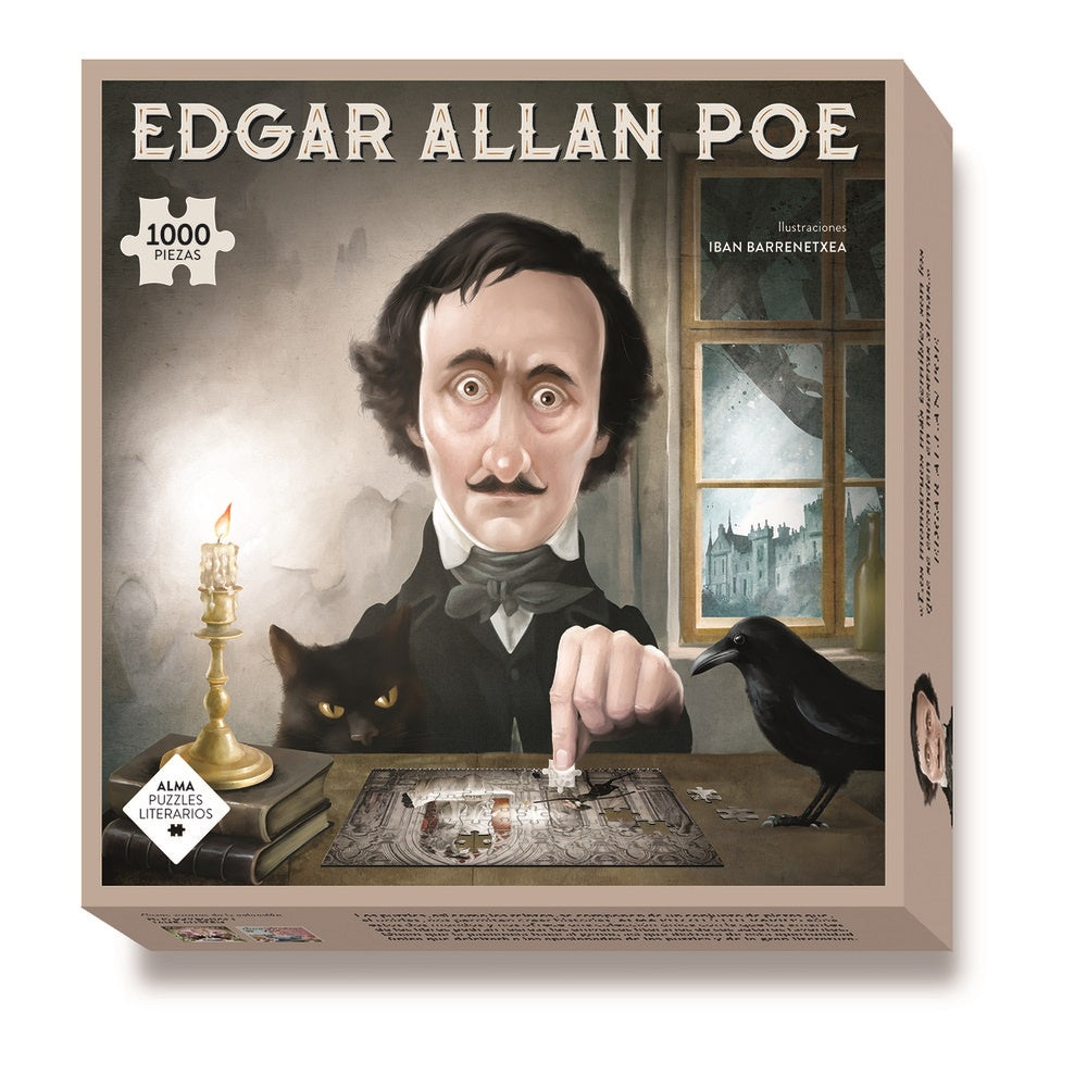 EDGAR ALLAN POE- PUZZLE (TAPA DURA) - SL ANDERS PRODUCCIONES | LIBRO