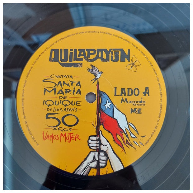 QUILAPAYUN - CANTATA SANTA MARIA DE IQUIQUE 50 ANOS - VAMOS MUJER | VINILO