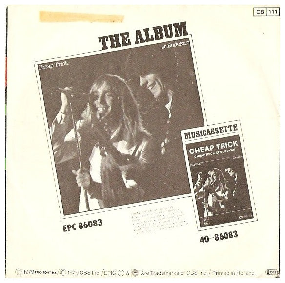 CHEAP TRICK - I WANT YOU TO WANT ME | 7" SINGLE USADO
