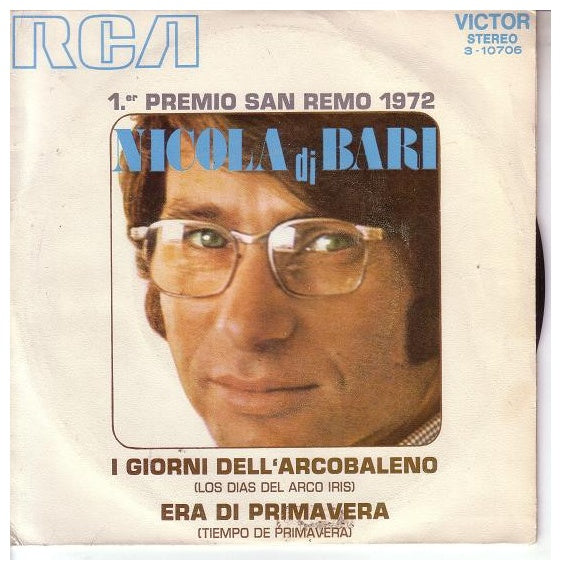 NICOLA DI BARI - I GIORNI DELLARCOBALENO | 7 SINGLE USADO