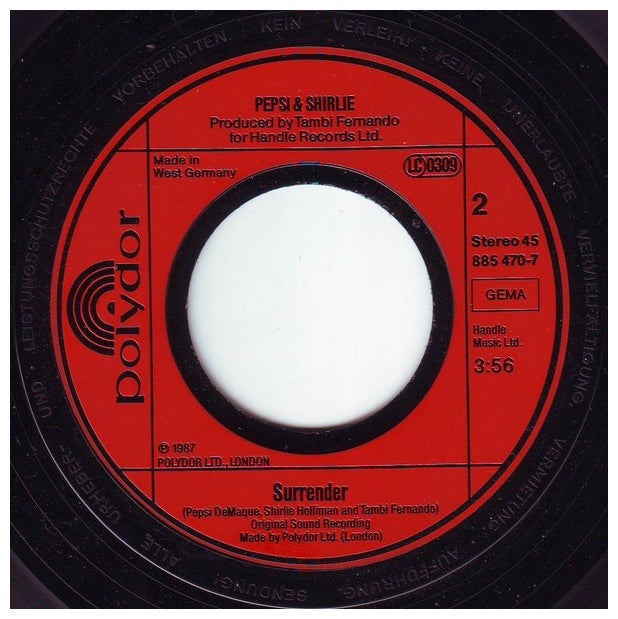 PEPSI & SHIRLIE - HEARTACHE | 7" SINGLE USADO