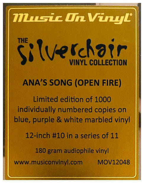 SILVERCHAIR - ANAS SONG (OPEN FIRE) (COLOUR VINYL)