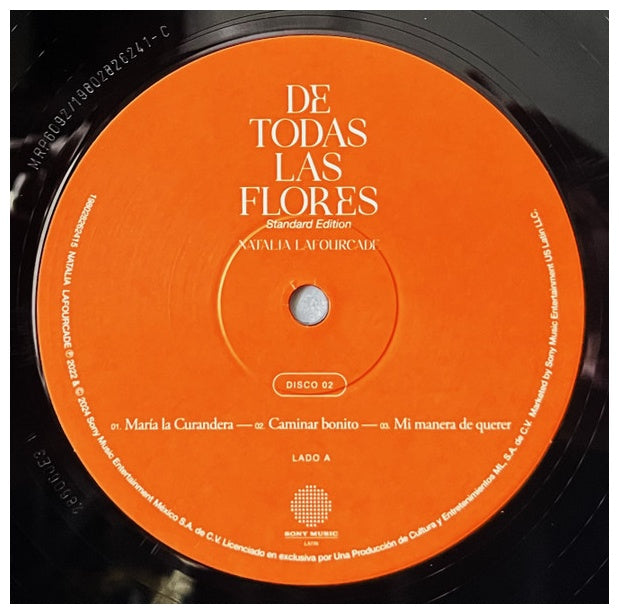 NATALIA LAFOURCADE - DE TODAS LAS FLORES (2LP+CD) (Colored Vinyl, Booklet, Boxed Set, Sticker) | VINILO