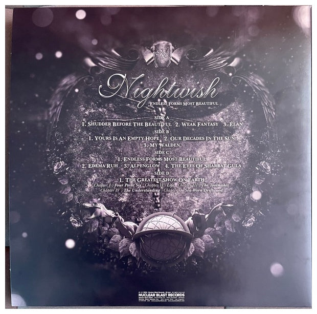 NIGHTWISH - ENDLESS FORMS MOST BEAUTIFUL (2LP) (CLEAR GOLD & BLACK VINYL) | VINILO