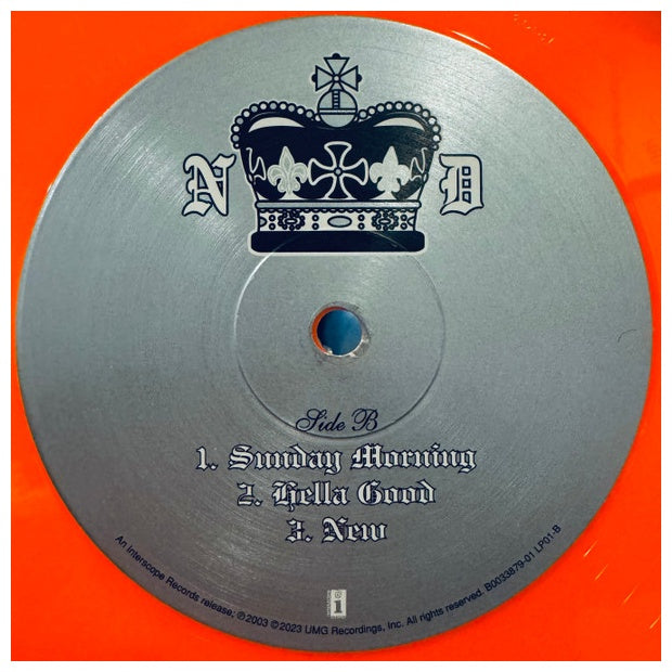 NO DOUBT - SINGLES 1992-2003 (2LP) (ORANGE VINYL) | VINILO