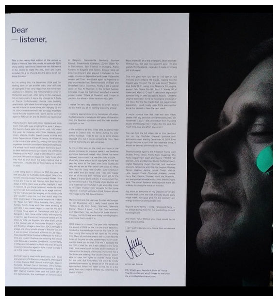 ARMIN VAN BUUREN - A STATE OF TRANCE YEAR MIX 2024 (3LP) | VINILO
