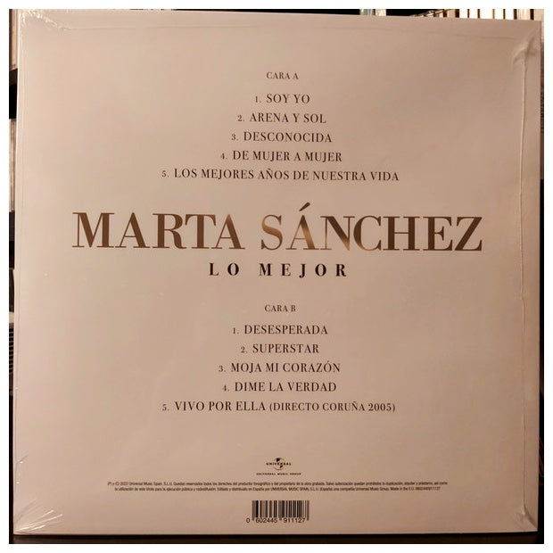 MARTA SANCHEZ - LO MEJOR | VINILO