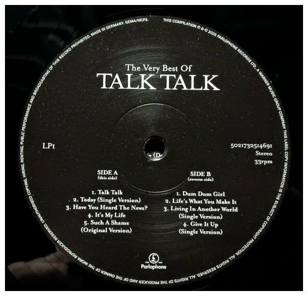 TALK TALK - VERY BEST (2LP) | VINILO
