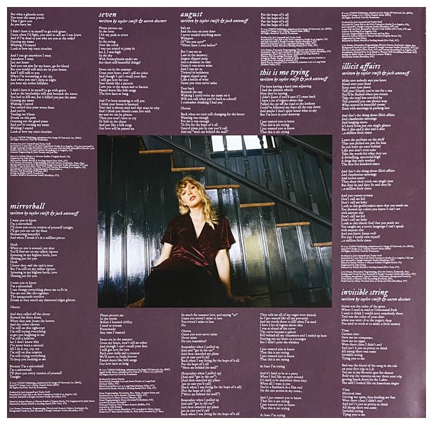 TAYLOR SWIFT - FOLKLORE (2LP) (EXCLUSIVE LTD EDITION) (RED VINYL) | VINILO