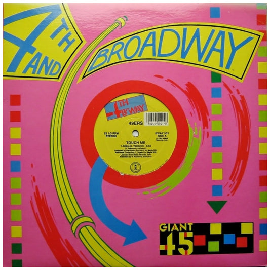 49ERS - TOUCH ME | 12" MAXI SINGLE VINILO USADO