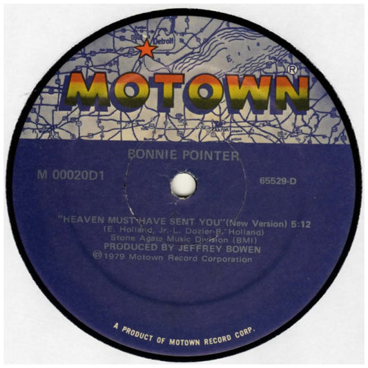 BONNIE POINTER - HEAVEN MUST HAVE SENT YOU | 12" MAXI SINGLE VINILO USADO