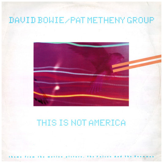 DAVID BOWIE/PAT METHENY GROUP - THIS IS NOT AMERICA | 12" MAXI SINGLE VINILO USADO