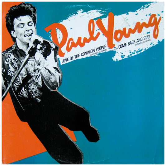 PAUL YOUNG - LOVE OF THE COMMON PEOPLE/COME BACK AND STAY (EXTENDED VERSIONS) (PROMO COPY) | 12" MAXI SINGLE VINILO USADO