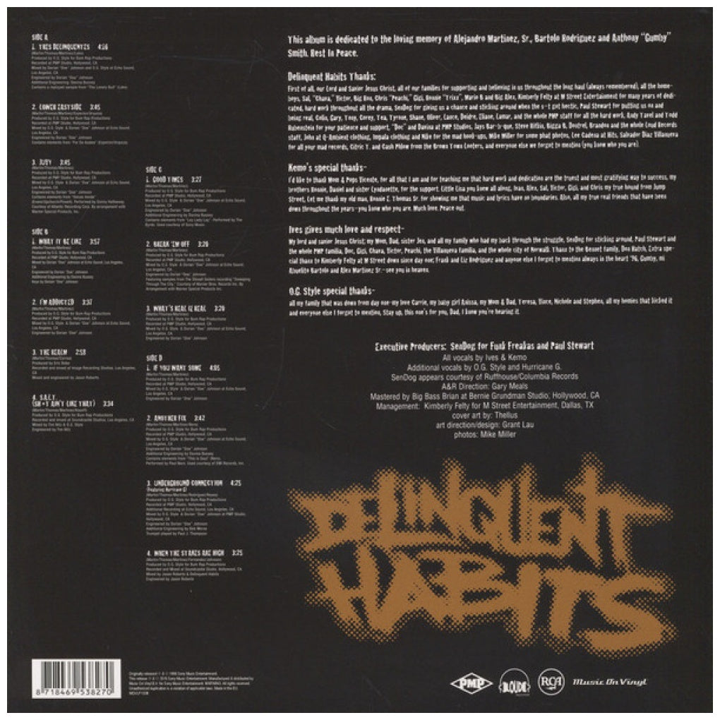 DELINQUENT HABITS - DELINQUENT HABITS (2LP) | VINILO