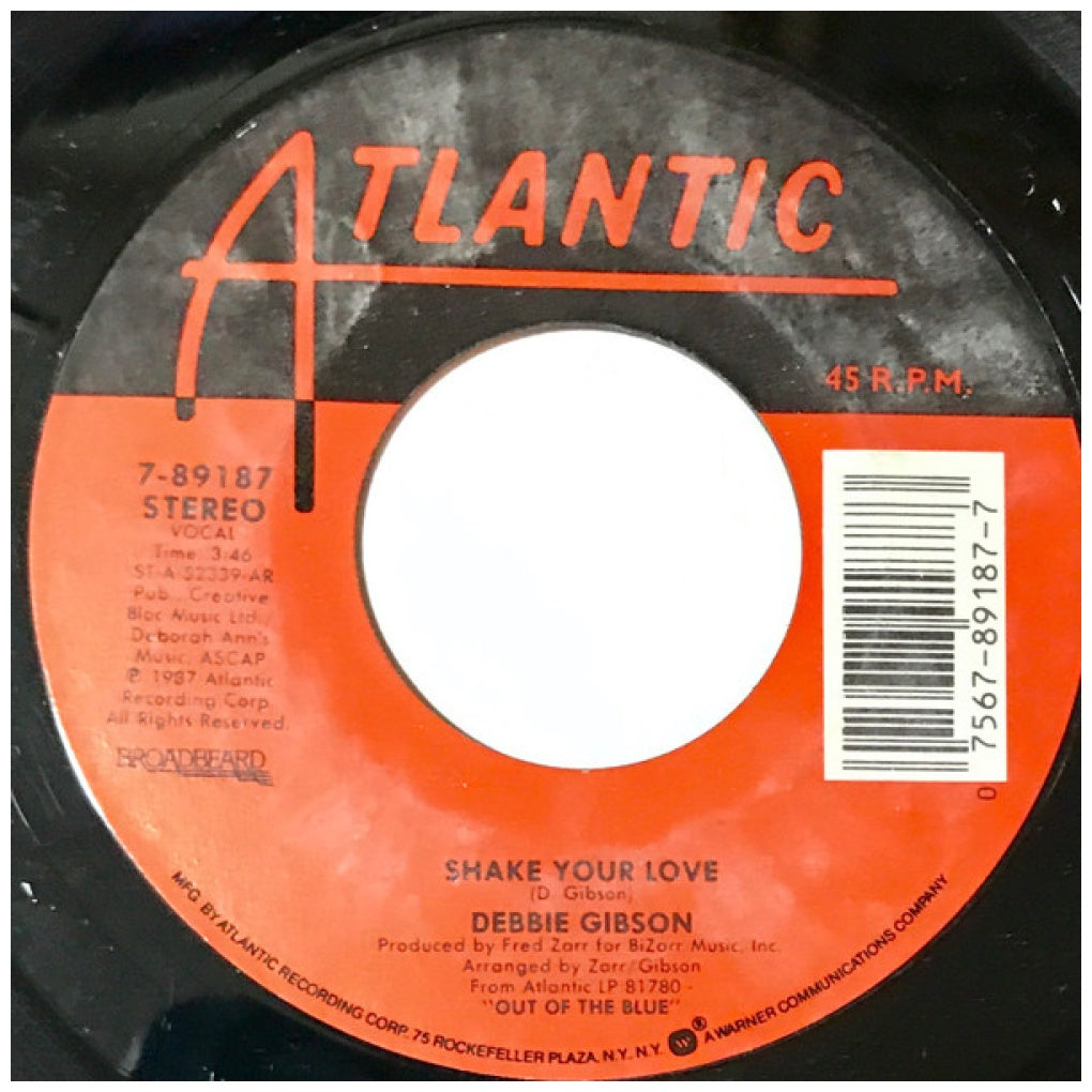 DEBBIE GIBSON - SHAKE YOUR LOVE | 7" SINGLE USADO