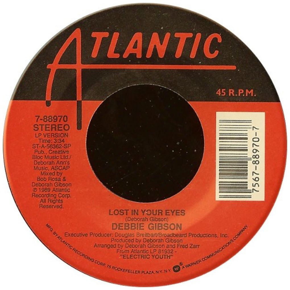 DEBBIE GIBSON - LOST IN YOUR EYES | 7" SINGLE USADO