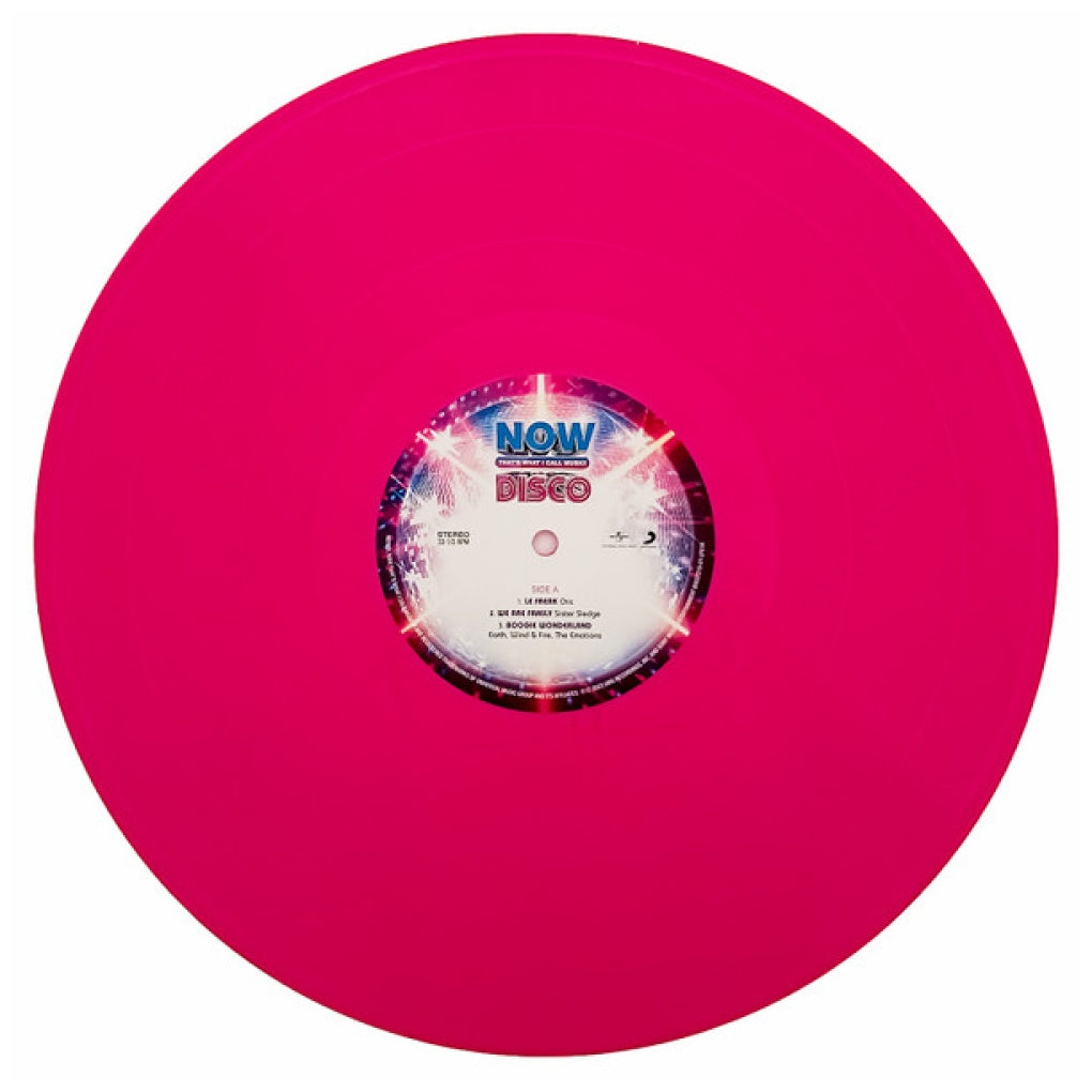 NOW THAT'S WHAT I CALL DISCO - NOW THAT'S WHAT I CALL DISCO (2LP) (EXCLUSIVE) (2LP) (OPAQUE HOT PINK/SKY BLUE VINYL) | VINILO