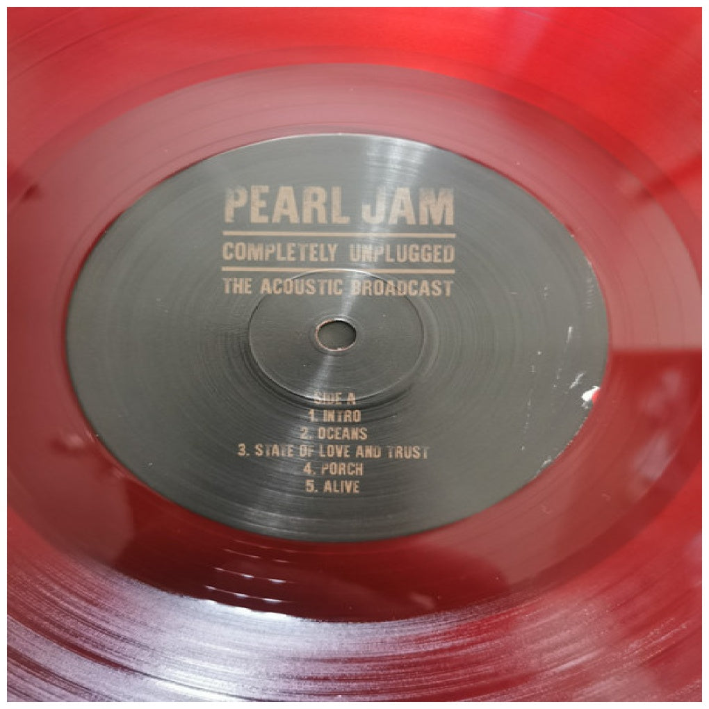 PEARL JAM - COMPLETELY UNPLUGGED (2LP) (RED VINYL) | VINILO