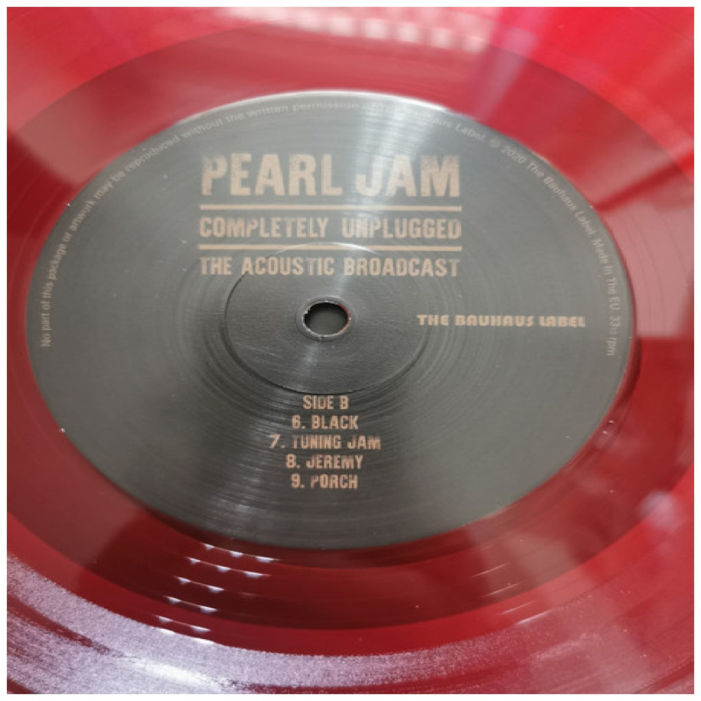 PEARL JAM - COMPLETELY UNPLUGGED (2LP) (RED VINYL) | VINILO