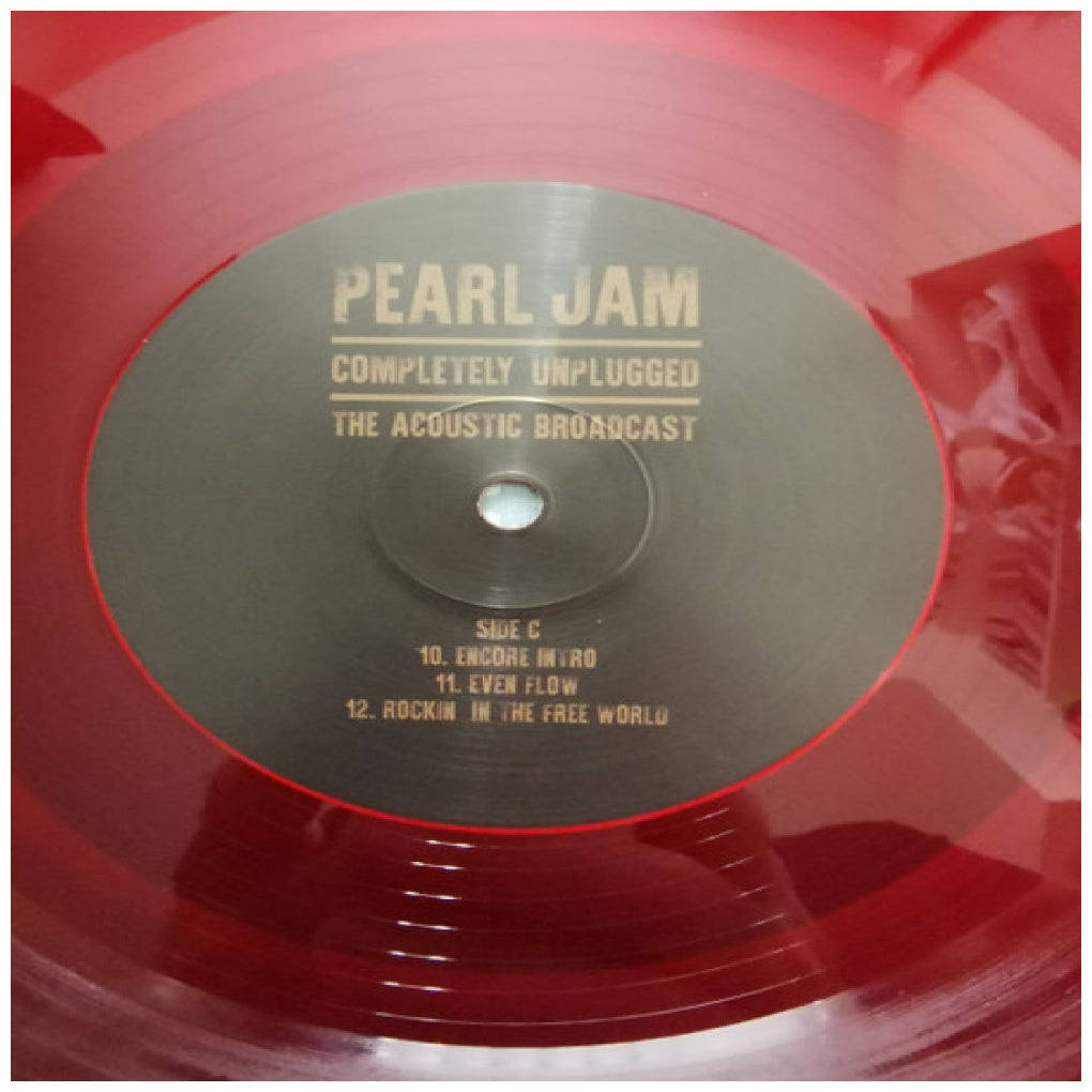PEARL JAM - COMPLETELY UNPLUGGED (2LP) (RED VINYL) | VINILO