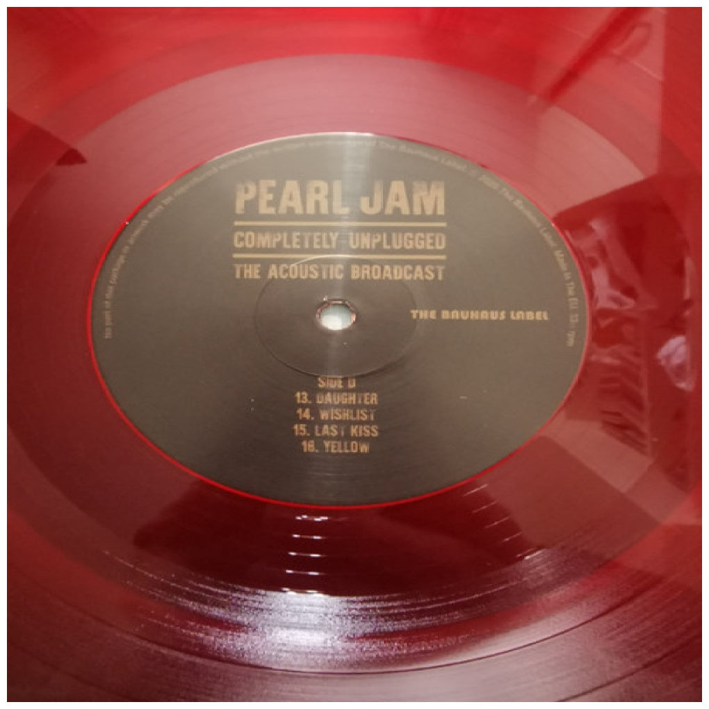 PEARL JAM - COMPLETELY UNPLUGGED (2LP) (RED VINYL) | VINILO
