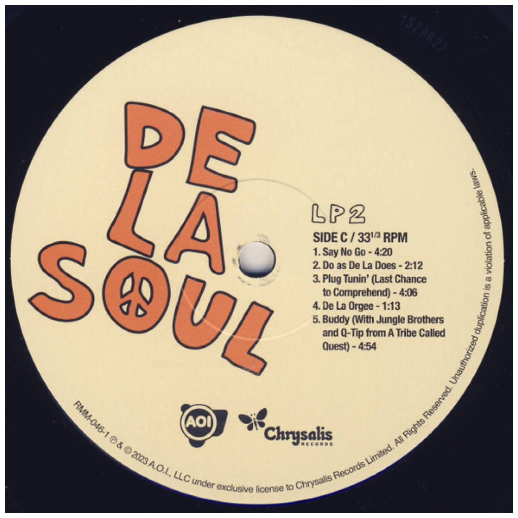 DE LA SOUL - 3 FEET HIGH AND RISING (2LP) (180 GRS) | VINILO