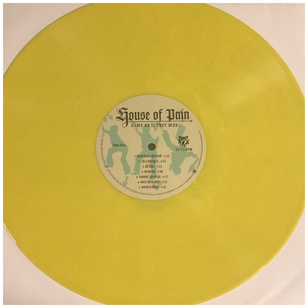 HOUSE OF PAIN - SAME AS IT EVER WAS (30TH ANNIVERSARY) (BONUS 7" SINGLE) (YELLOW/GREEN VINYL) | VINILO