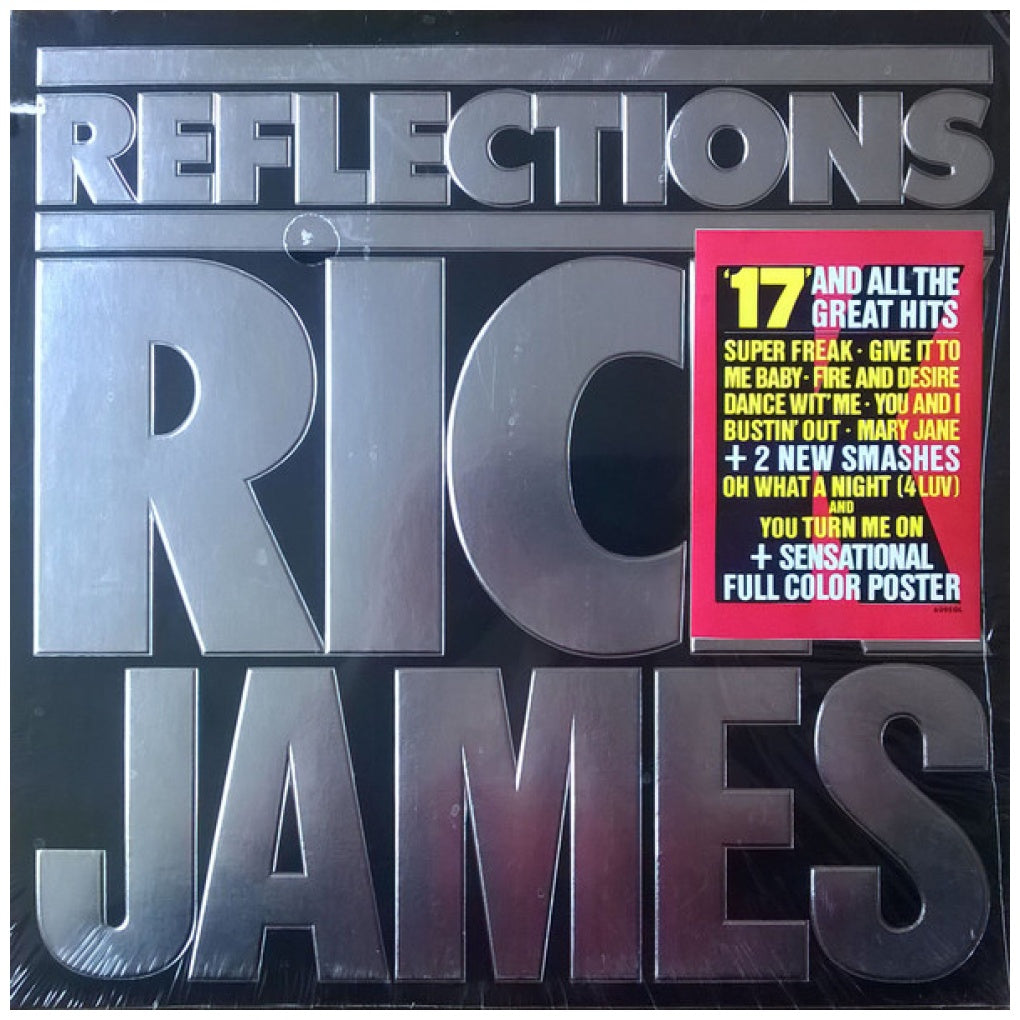 RICK JAMES - REFLECTIONS: GREATEST HITS (INC. POSTER) | VINILO USADO