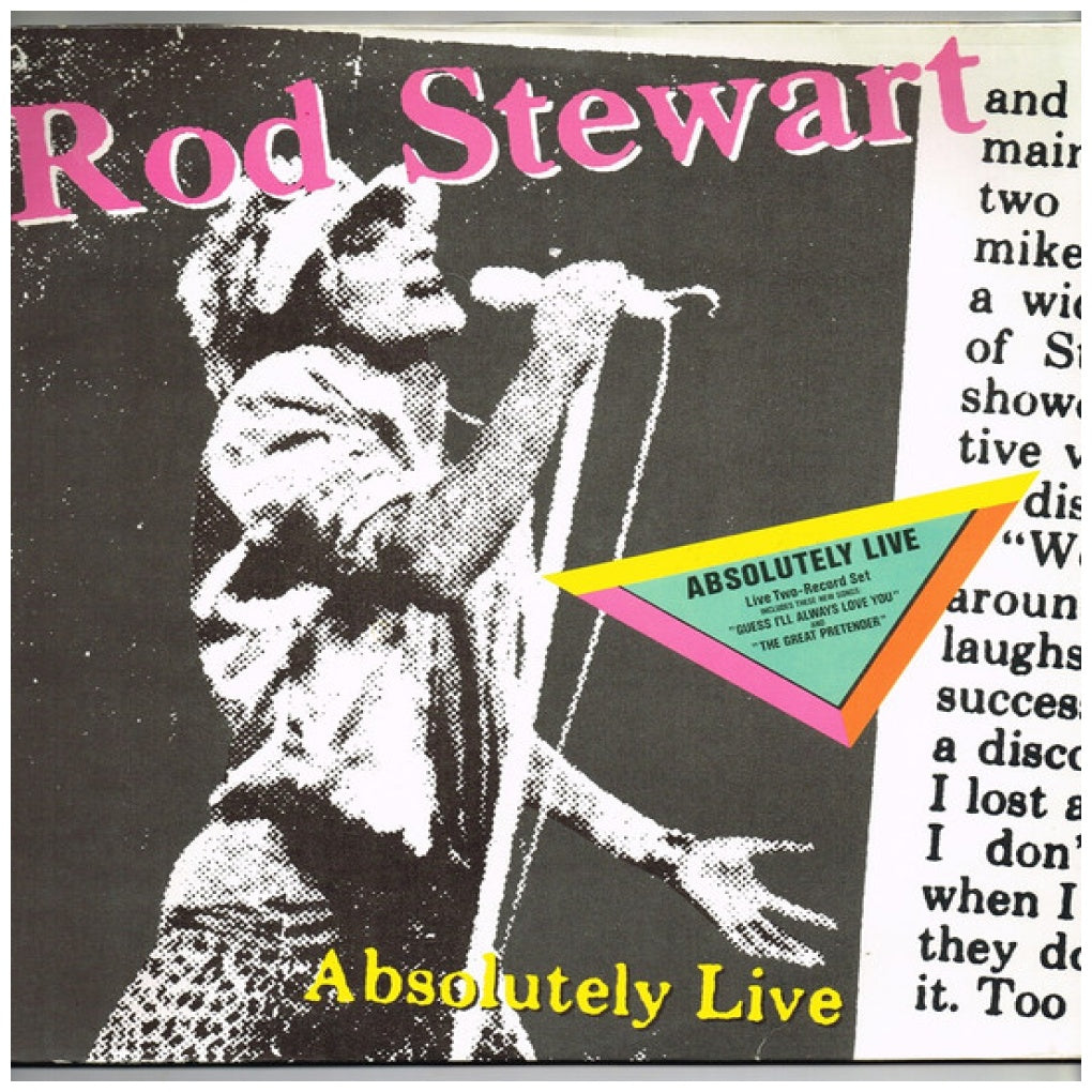 ROD STEWART - ABSOLUTELY LIVE (2LP) | VINILO USADO