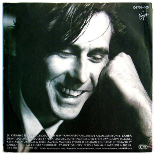 BRYAN FERRY - KISS AND TELL | 7" SINGLE USADO