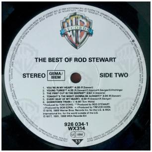 ROD STEWARD - THE BEST OF | VINILO USADO