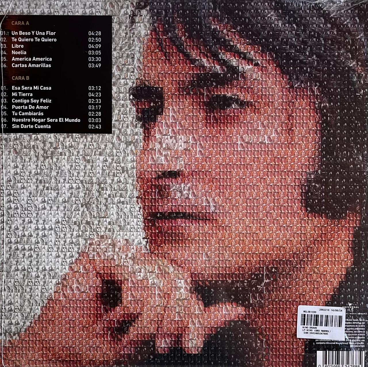 NINO BRAVO - TODOS LOS N°1 (COLOR ORO) | VINILO