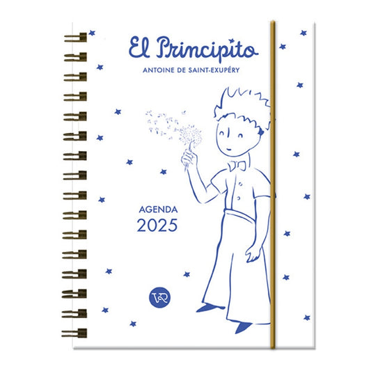 AGENDA EL PRINCIPITO 2025: BLANCA (TAPA RUSTICA) - ANTOINE DE SAINT-EXUPERY | LIBRO