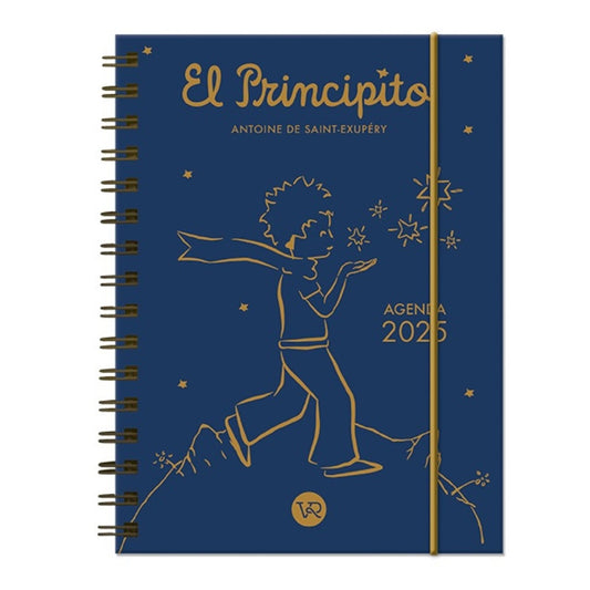 AGENDA EL PRINCIPITO 2025: AZUL (TAPA RUSTICA) - ANTOINE DE SAINT-EXUPERY | LIBRO