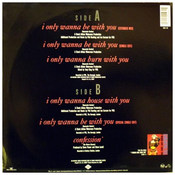 SAMANTHA FOX  - I ONLY WANNA BE WITH YOU | 12" MAXI SINGLE USADO