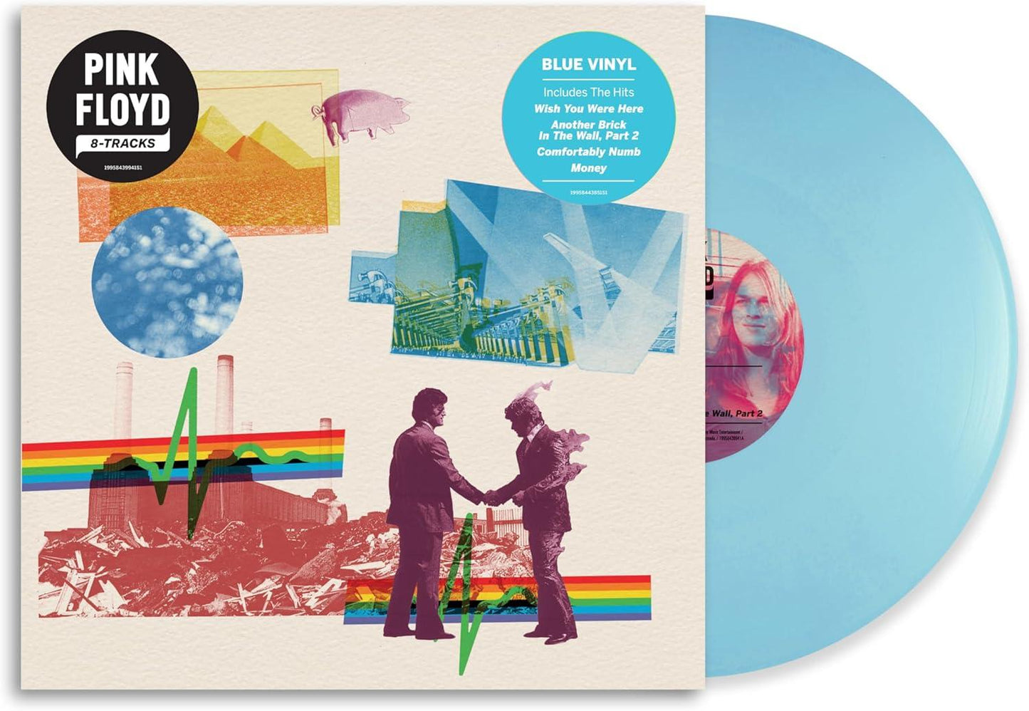 PREVENTA) PINK FLOYD - 8-TRACKS (UK) (SEA BLUE VINYL) | VINILO
