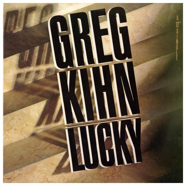 GREG KIHN - LUCKY | 12" MAXI SINGLE USADO