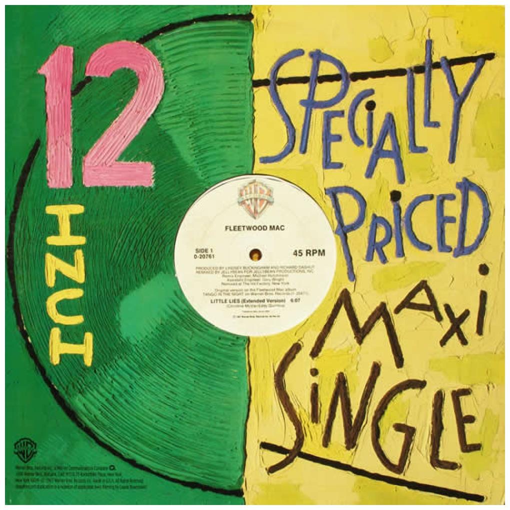 FLEETWOOD MAC - LITTLE LIES | 12" MAXI SINGLE VINILO USADO