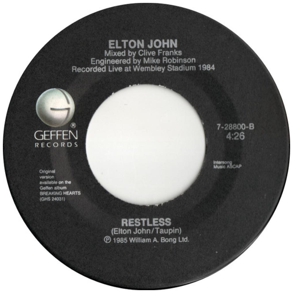 ELTON JOHN - NIKITA | 7" SINGLE USADO